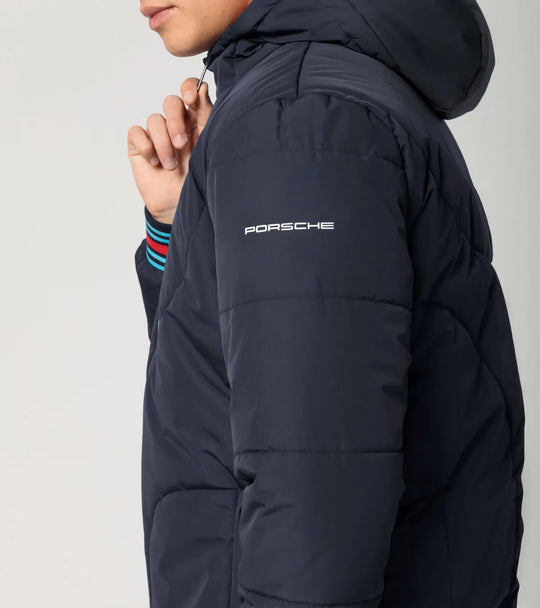 Porsche Quilted Jacket (Blue) – Martini Racing