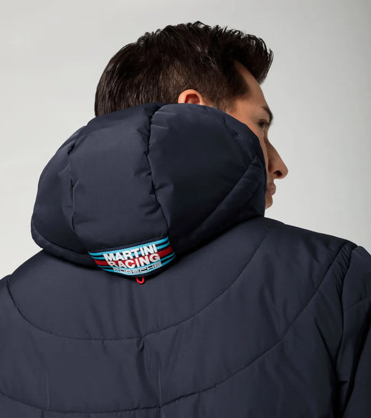Porsche Quilted Jacket (Blue) – Martini Racing