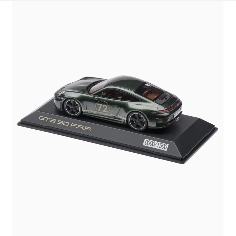 Porsche 911 GT3 90 F.A.P (992.2) , 1:43 Scale Model Car - Green