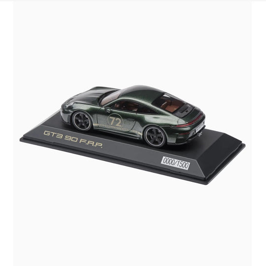 Porsche 911 GT3 90 F.A.P (992.2) , 1:43 Scale Model Car - Green