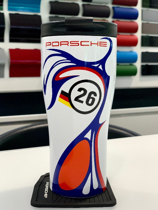 Porsche Mini Floor Mat Coaster