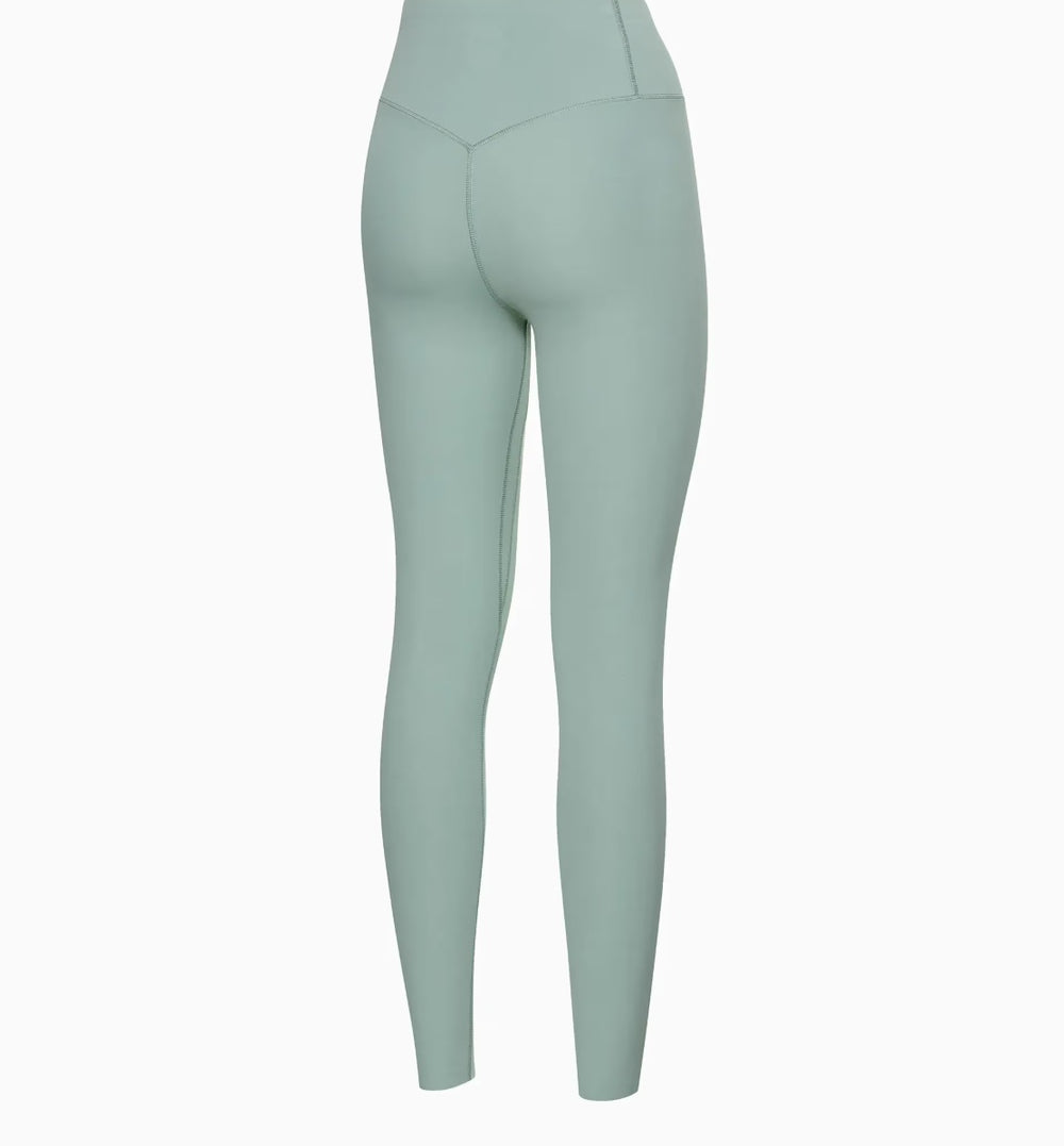 Porsche Women's 7/8 Leggings (Green) - Cayenne Electric Urban
