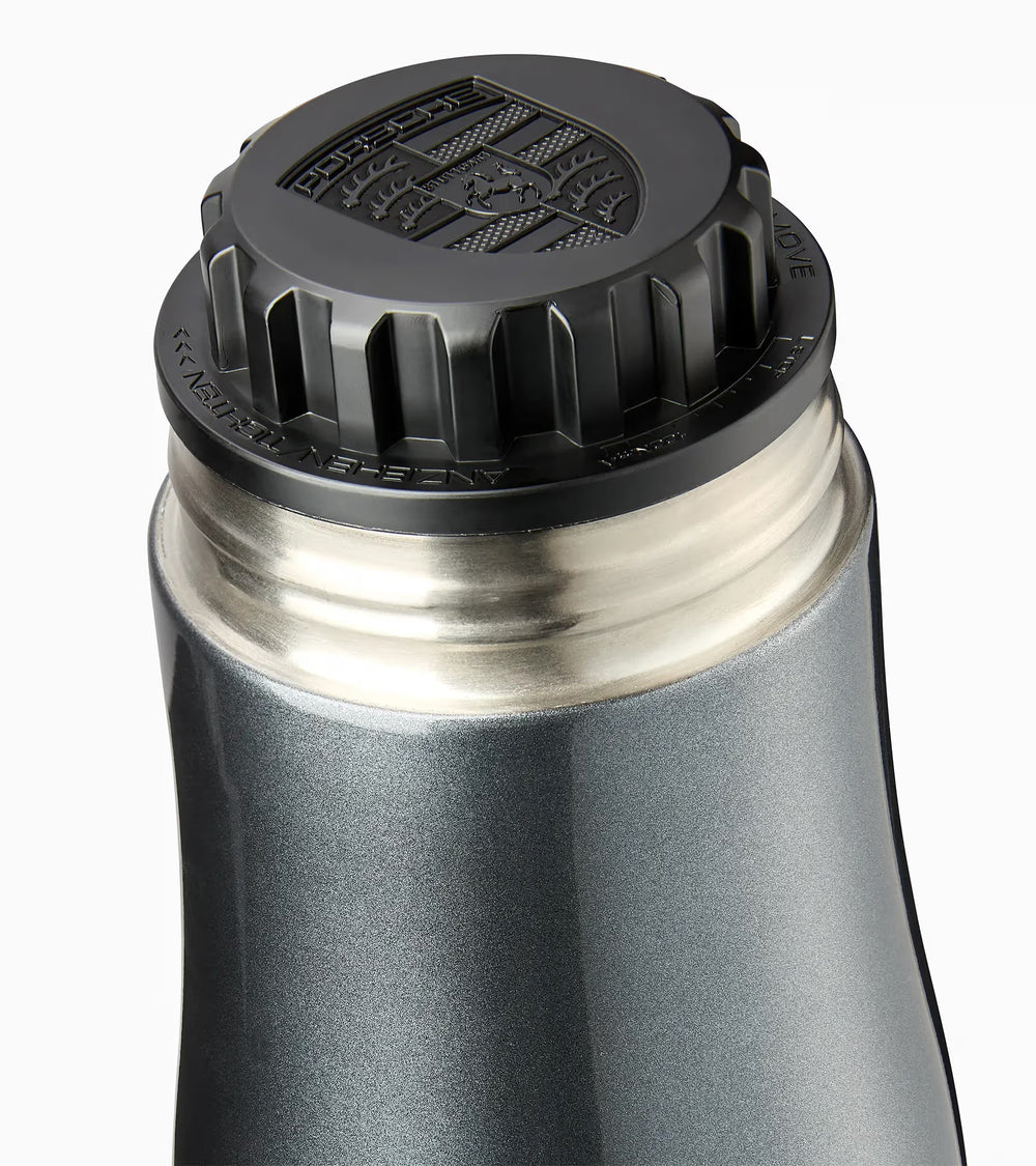 Porsche Thermos Bottle - Vanadium Grey Metallic