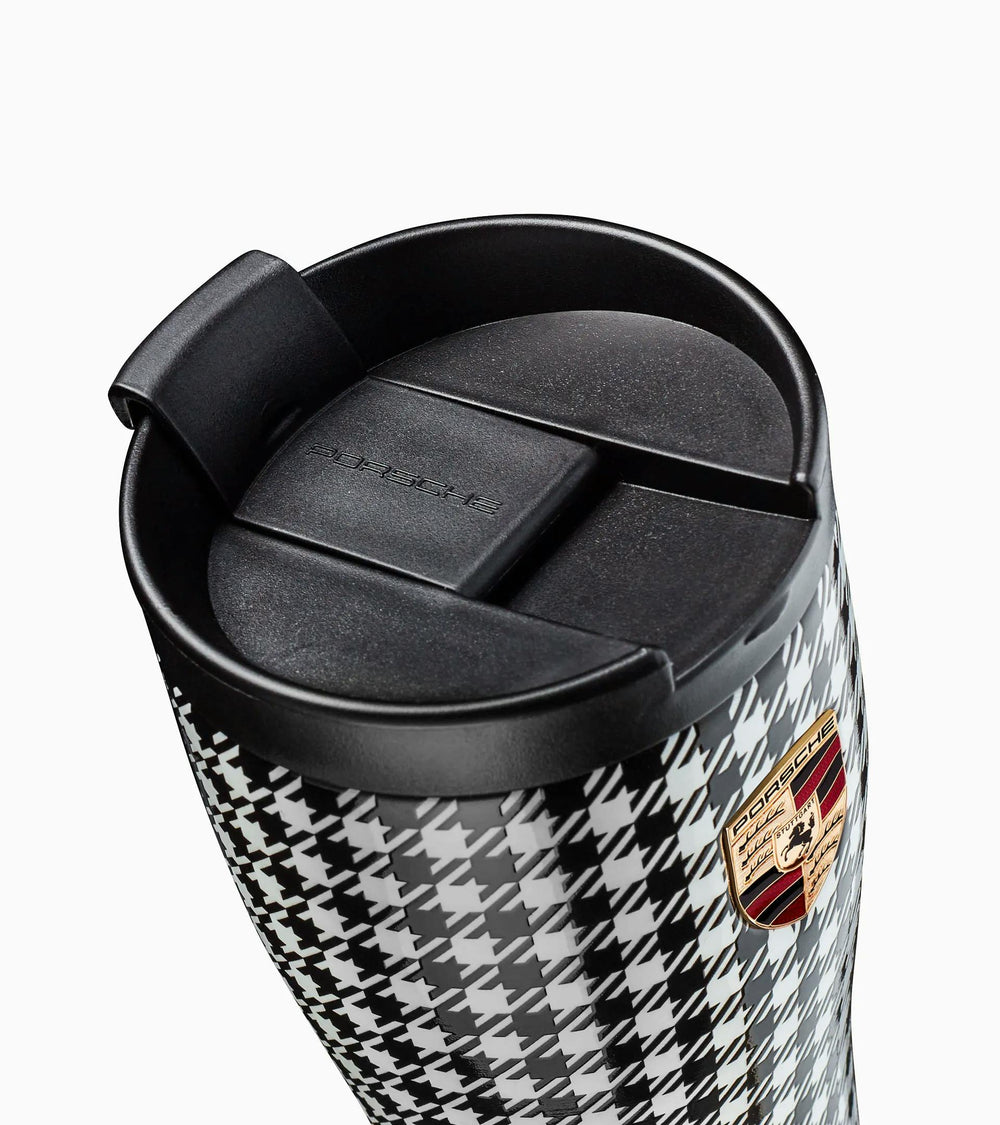 Porsche Travel Mug- Pepita