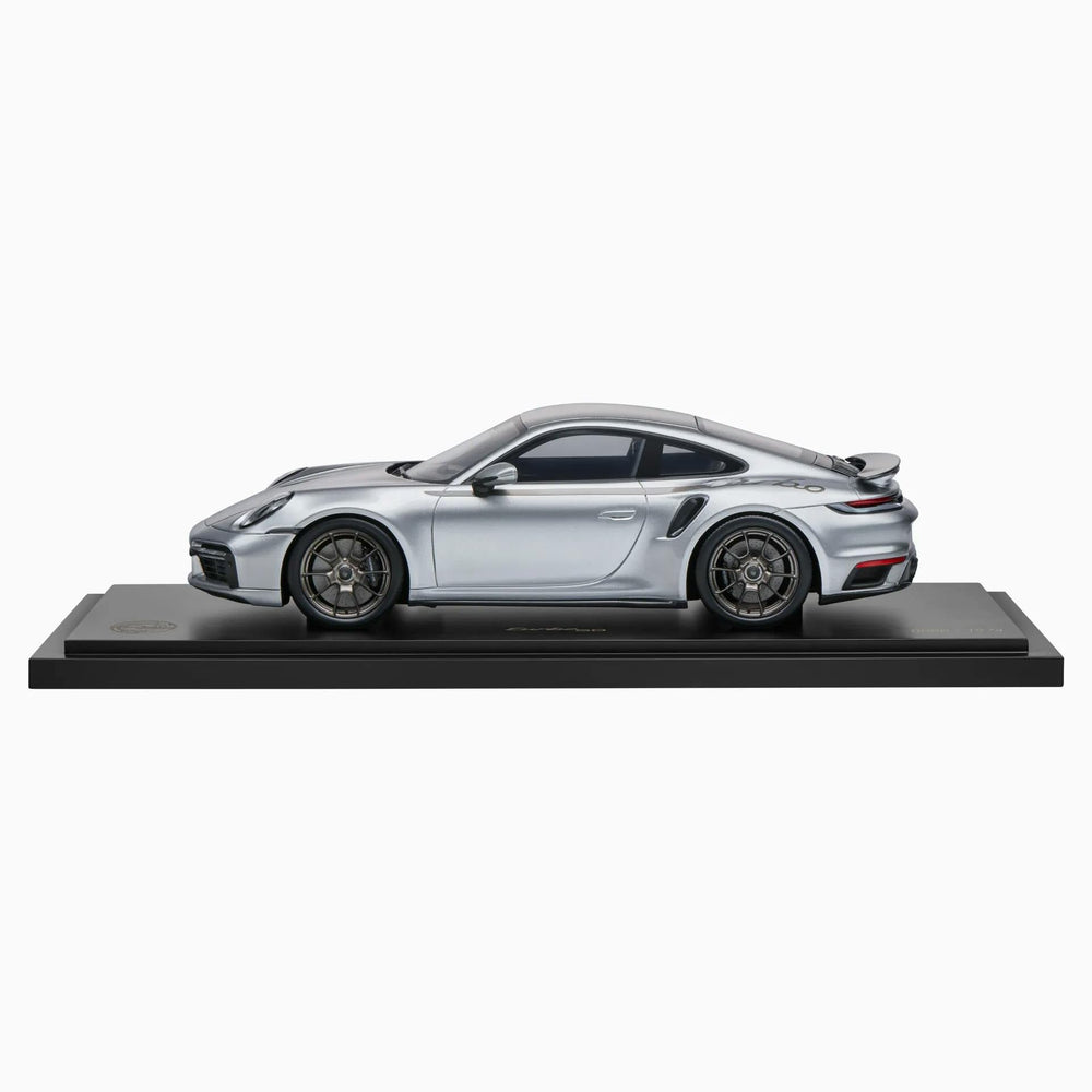 Porsche 911 Turbo 50 Years (992) , 1:18 Scale Model Car - GT Silver Metallic