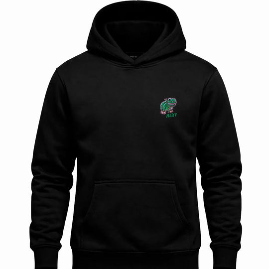 Porsche Kids Rexy Hoodie (Black) - AO Racing