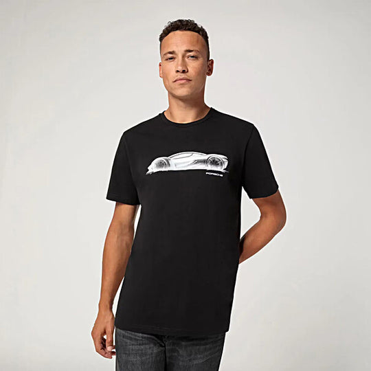 Porsche Unisex Mission X T-Shirt - 75Y Porsche Sports Cars