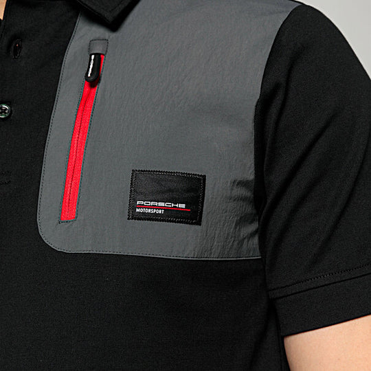 Porsche Men's Polo Shirt- Motorsport Fanwear