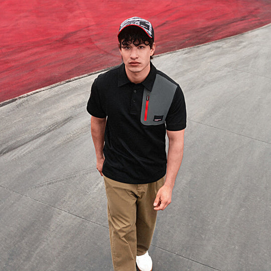 Porsche Men's Polo Shirt- Motorsport Fanwear
