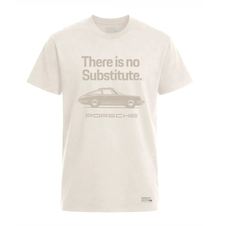 Porsche Men's T-Shirt (Crema) - There Is No Substitute