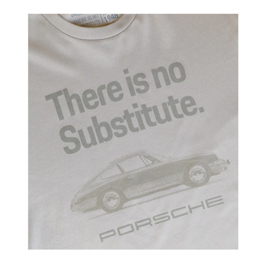 Porsche Men's T-Shirt (Crema) - There Is No Substitute