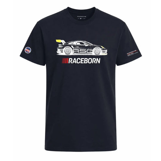 Porsche Men's T-shirt (RACEBORN) - Porsche Club of America