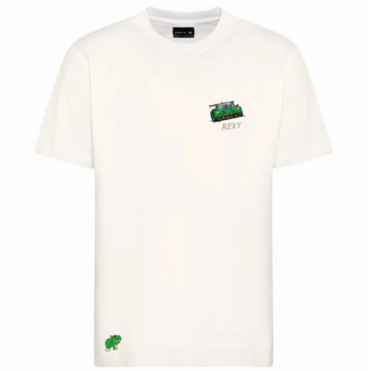 Porsche Unisex Rexy T-Shirt (Cream) - AO Racing