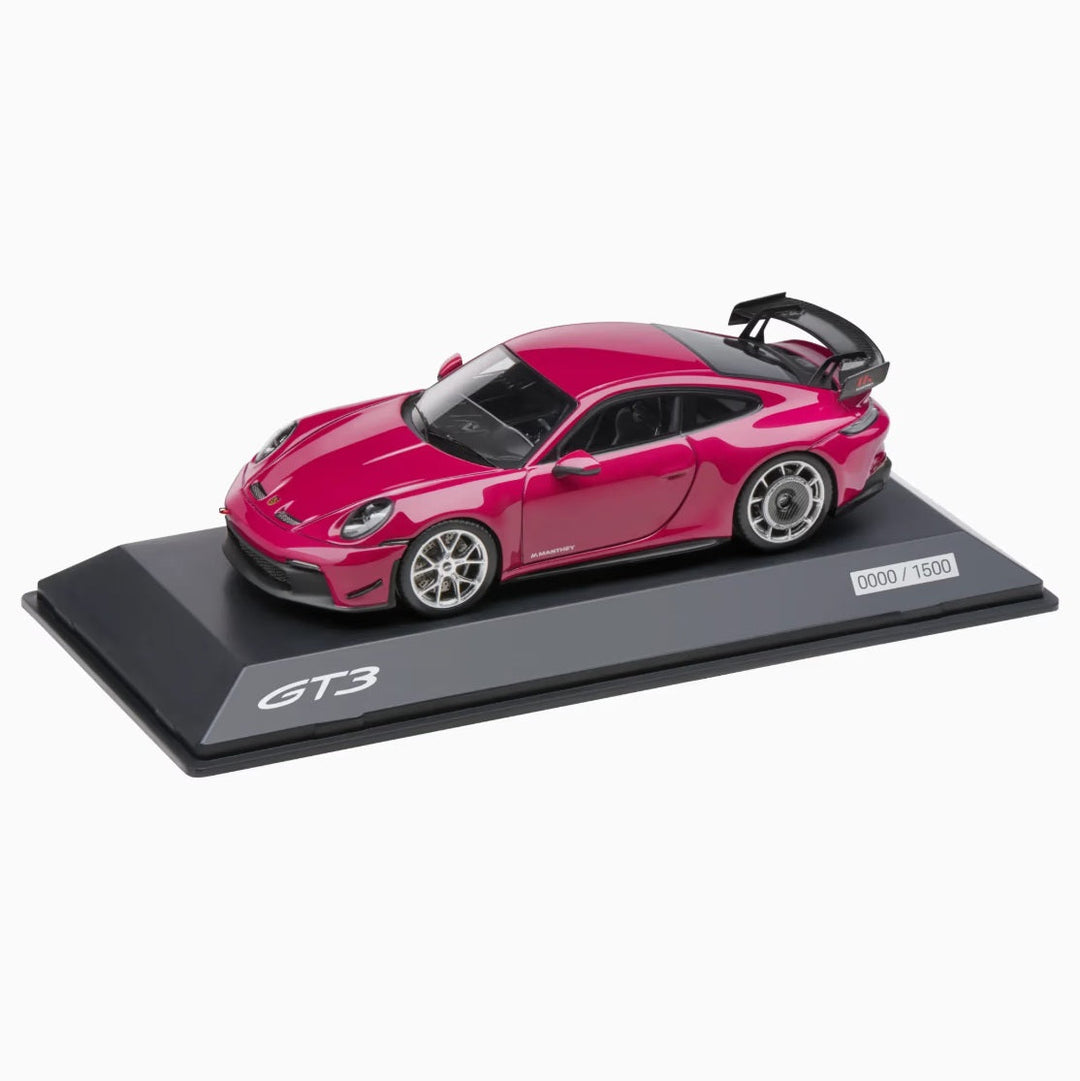 Porsche 911 GT3 RS (992) W/Manthey Kit, 1:43 Scale Model Car - Ruby Star Neo
