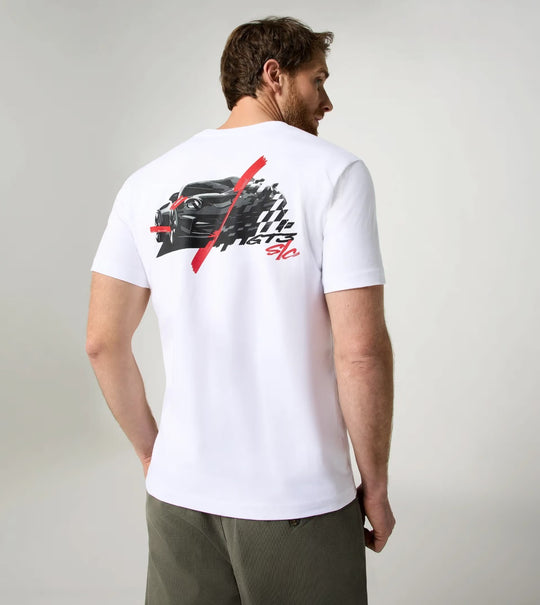Porsche Unisex T-Shirt (White) - 911 GT3 S/C
