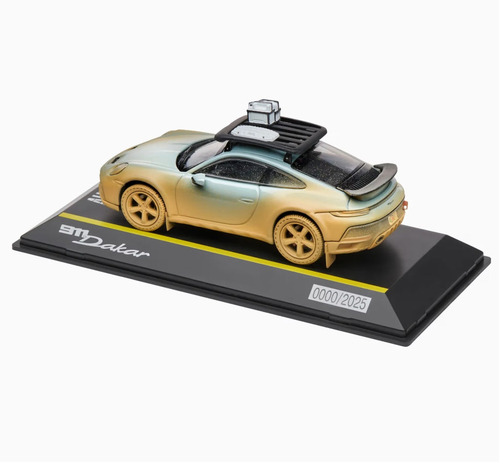 Porsche 911 Dakar (992) , 1:43 Scale, Shade Green - AHEAD Roughroads