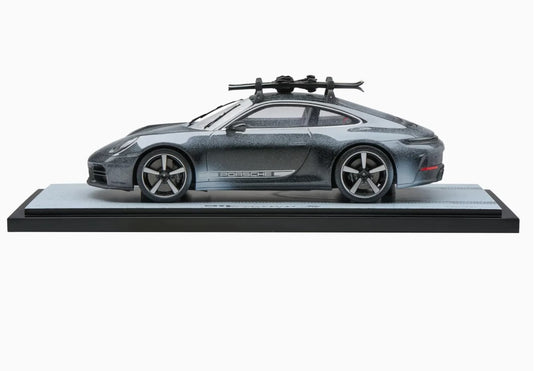 Porsche 911 Carrera S 992.2, 1:18 Scale Model Car - Black