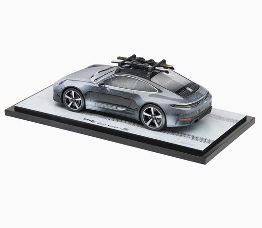 Porsche 911 Carrera S 992.2, 1:18 Scale Model Car - Black