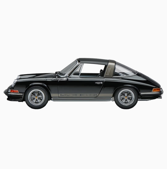 Porsche 911 S 2.4 Targa 1972 50 Years of Porsche Design, 1:18 Scale Model - Black