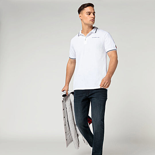 Porsche Men's Polo Shirt - Turbo No. 1