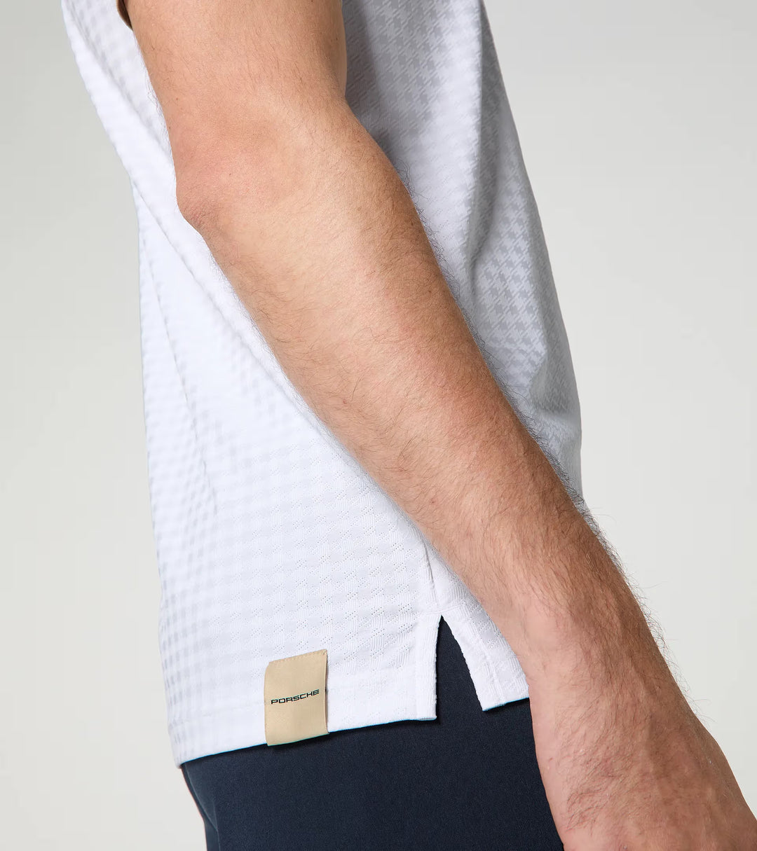 Porsche x Puma Men's White Polo Shirt - 911 Targa 60Y