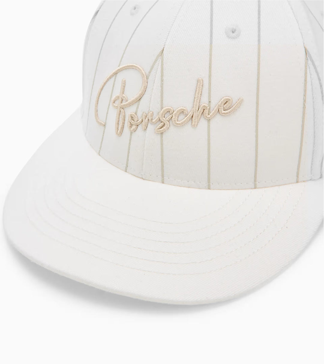 Porsche x Puma White Pinstripe Hat – 911 Targa 60Y