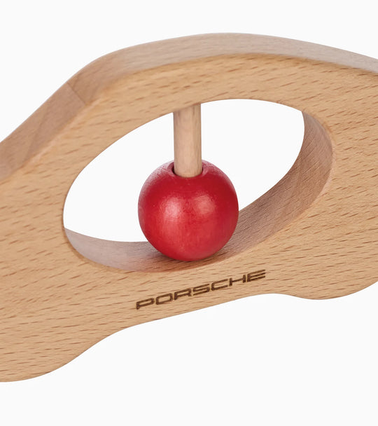Porsche 911 Wooden Rattle