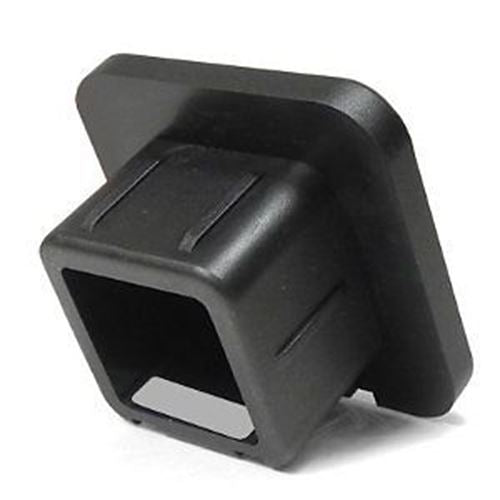 Porsche Trailer Hitch Cover - Black or Silver