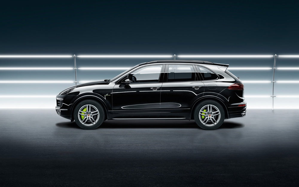 19" Cayenne E2 II "Cayenne Turbo" winter set - Silver