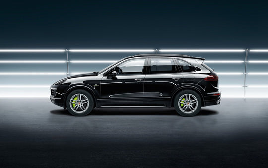 19" Cayenne E2 II "Cayenne Turbo" winter set - Silver