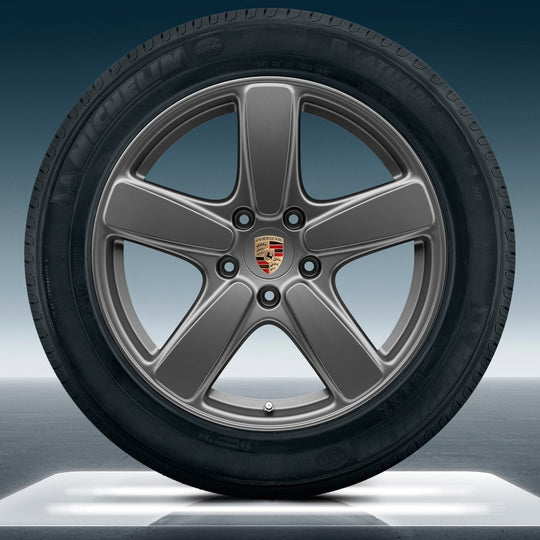 19" Cayenne E2 II "Sport Classic" winter set - Platinum