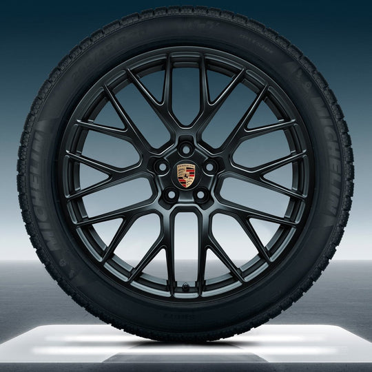 20" Macan RS Spyder winter set - Satin Black