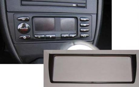 Porsche 911 (996.2) & Boxster (986.2) 2-din conversion parts kit - for PCCM Plus