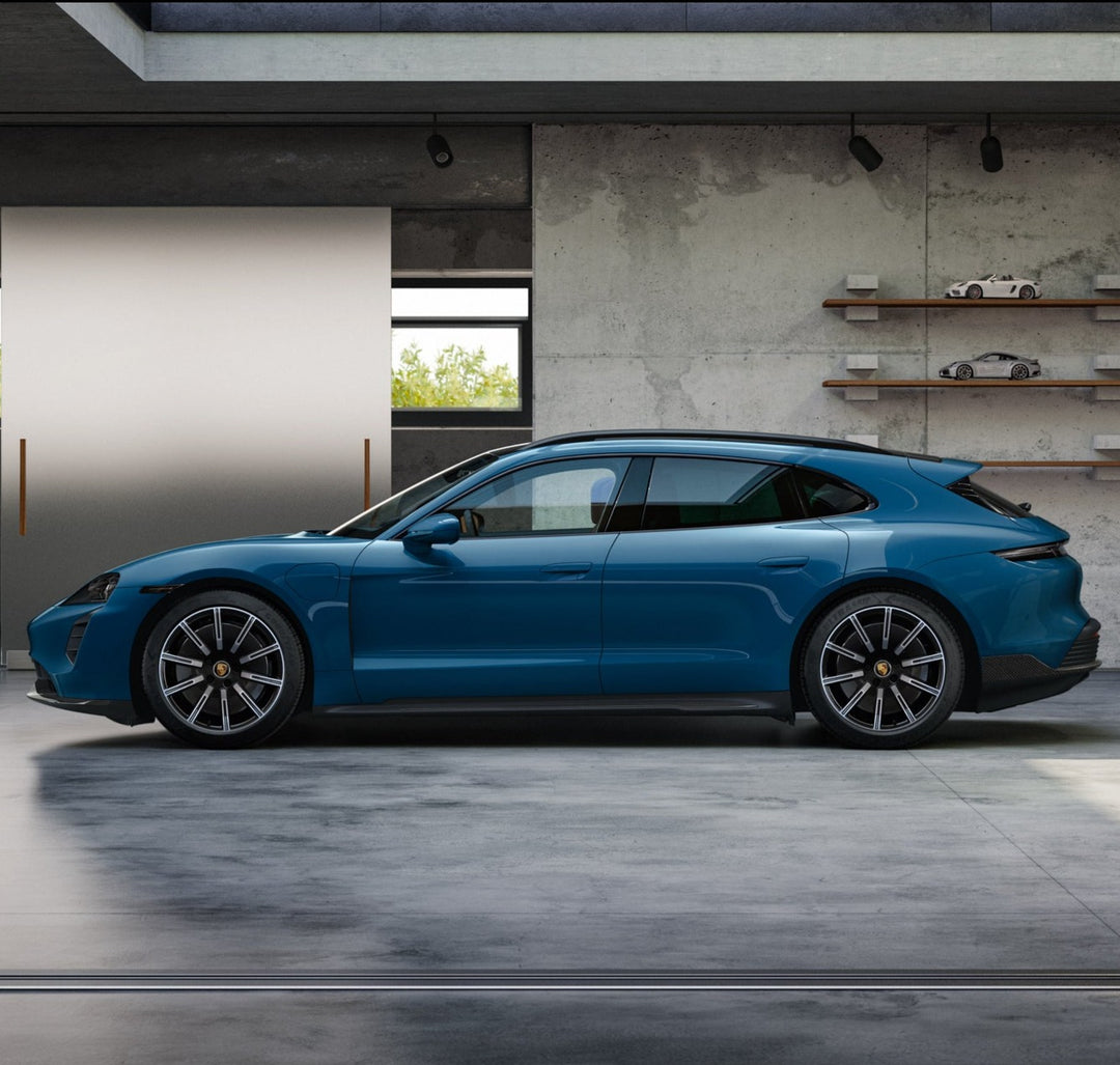 20" Taycan "Sport Aero" Winter Set - Silver / Black