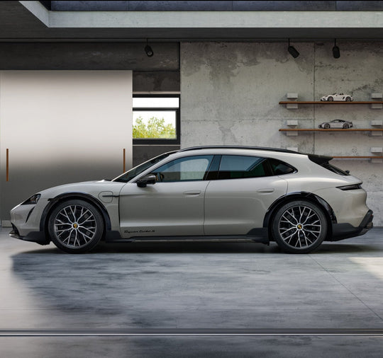 20" Taycan "Turbo S Aero Design" Winter Set - Black / Silver