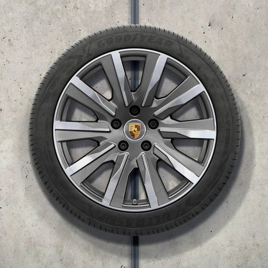 20" Taycan "Tequipment Design" Winter Set - Silver