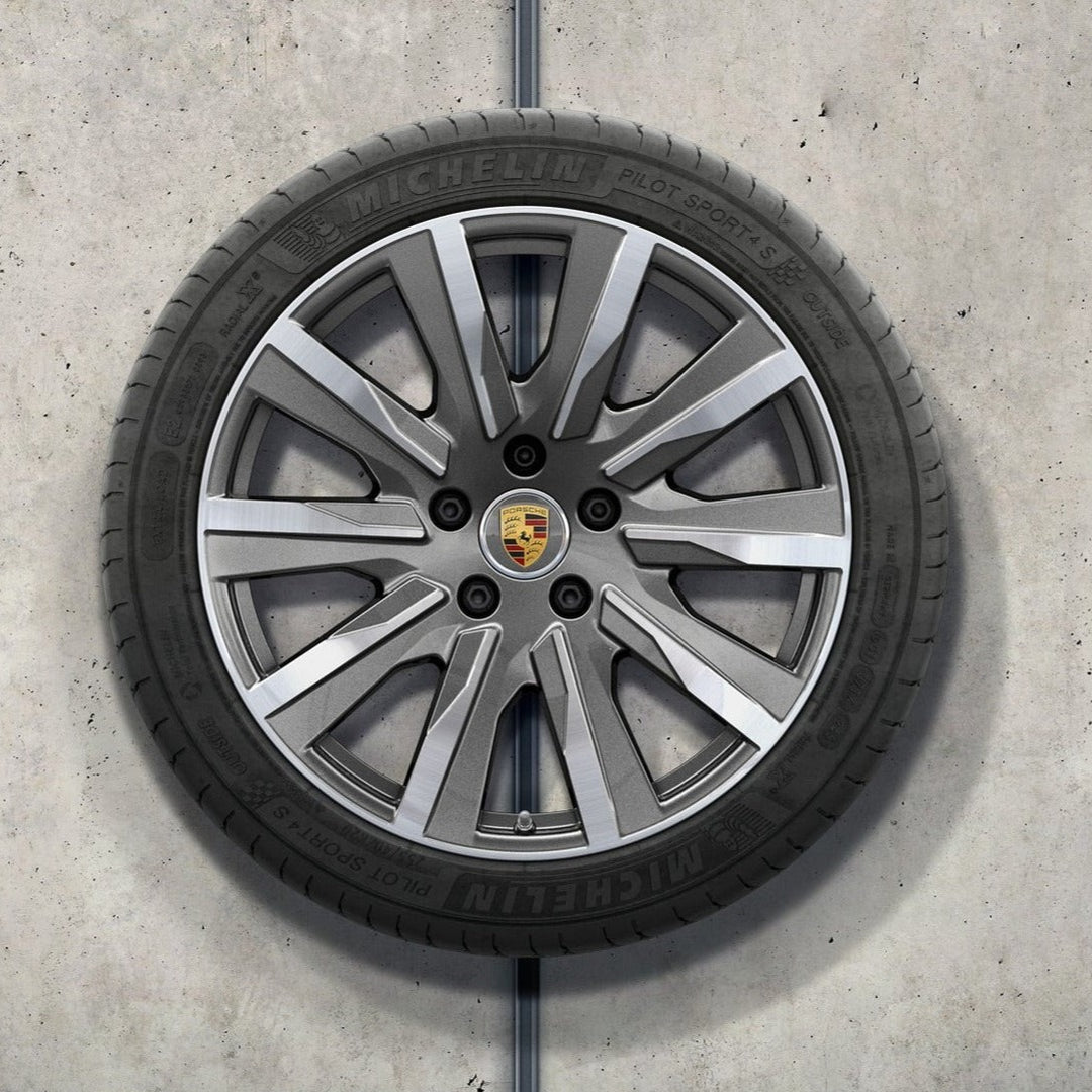 20" Taycan "Tequipment Design" Summer Tire/Wheel Set - Silver or Black