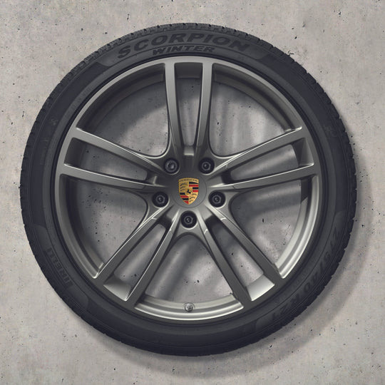 21" Cayenne E3 Turbo Design winter set - Platinum