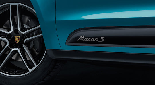 Porsche Model Designation On Sideblades- Macan Turbo II