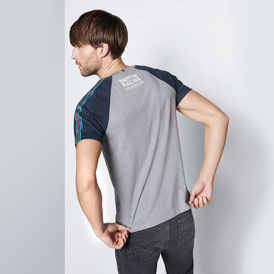 Porsche Men's T-Shirt, Gray - Martini Racing