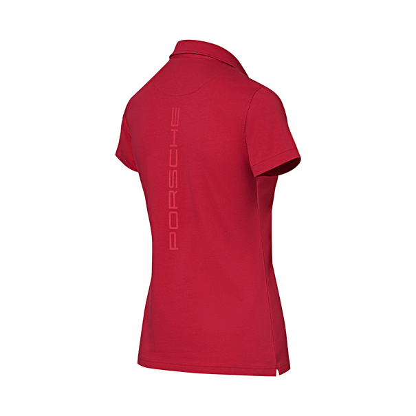 Porsche Ladies Polo Shirt (Red) - Motorsport