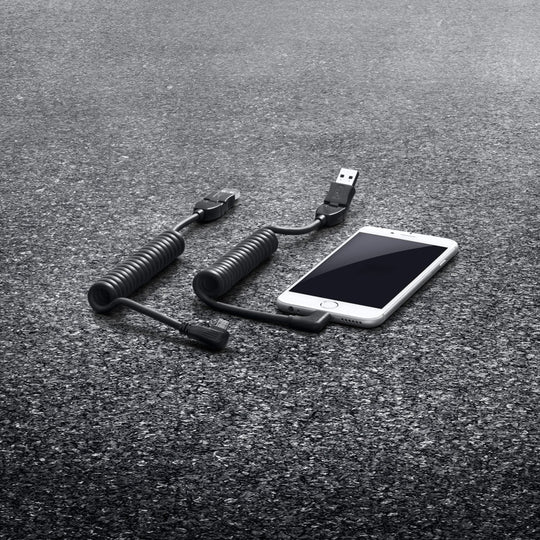 Porsche USB Phone Charging Cable - iPhone or MicroUSB