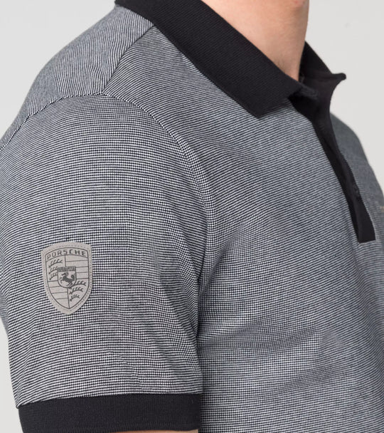 Porsche Men's Polo Shirt (Grey) - Heritage