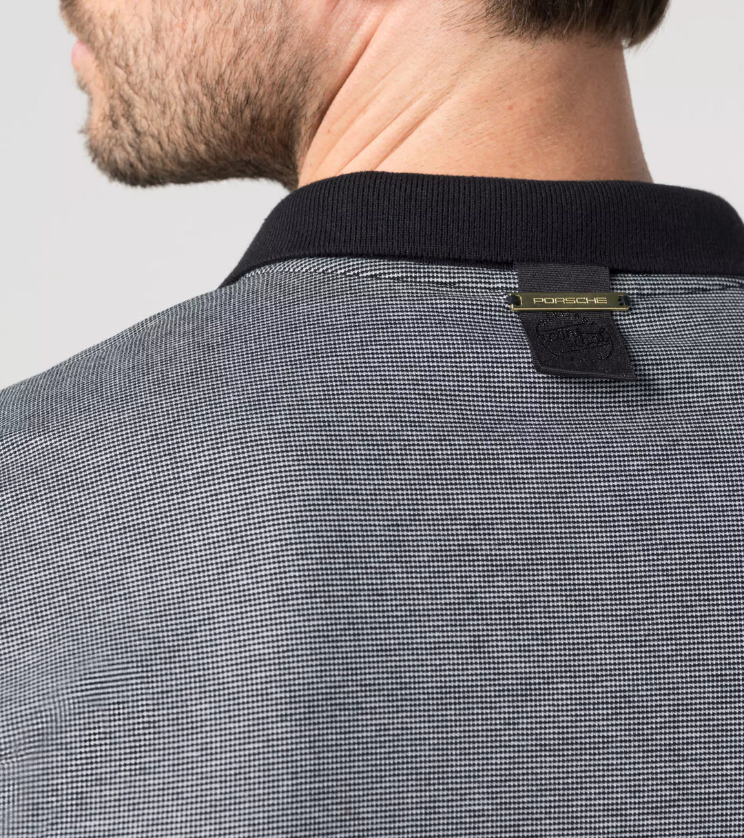 Porsche Men's Polo Shirt (Grey) - Heritage