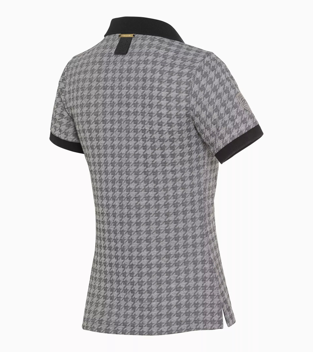 Porsche Women's Polo shirt, Houndstooth - Heritage