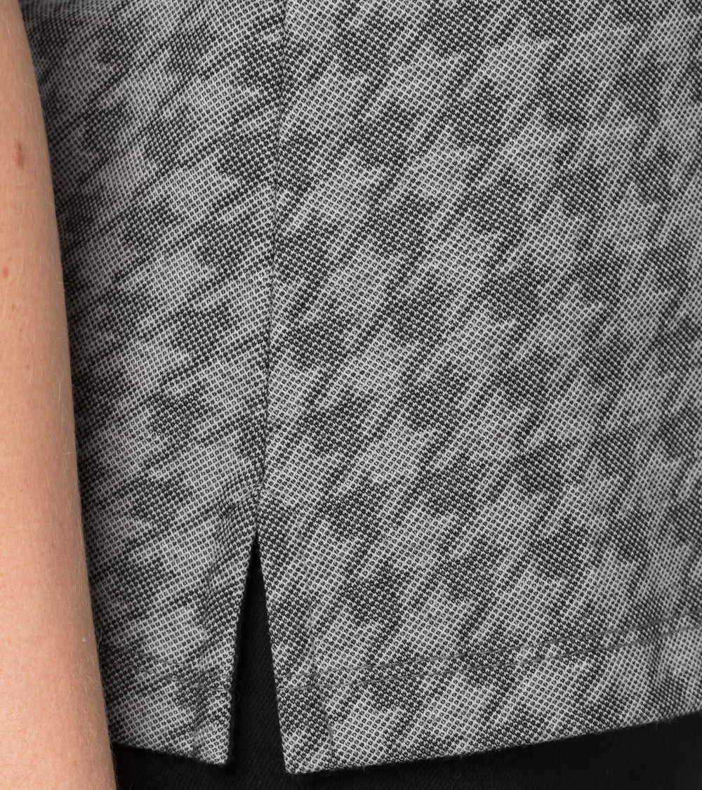 Porsche Women's Polo shirt, Houndstooth - Heritage