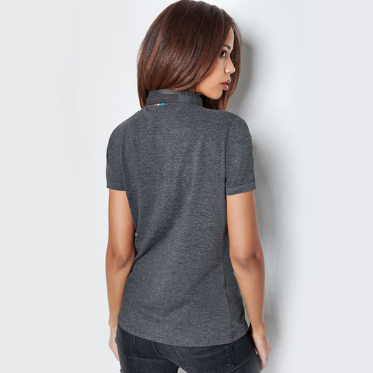 Porsche Women's Gray Polo Shirt - Classic