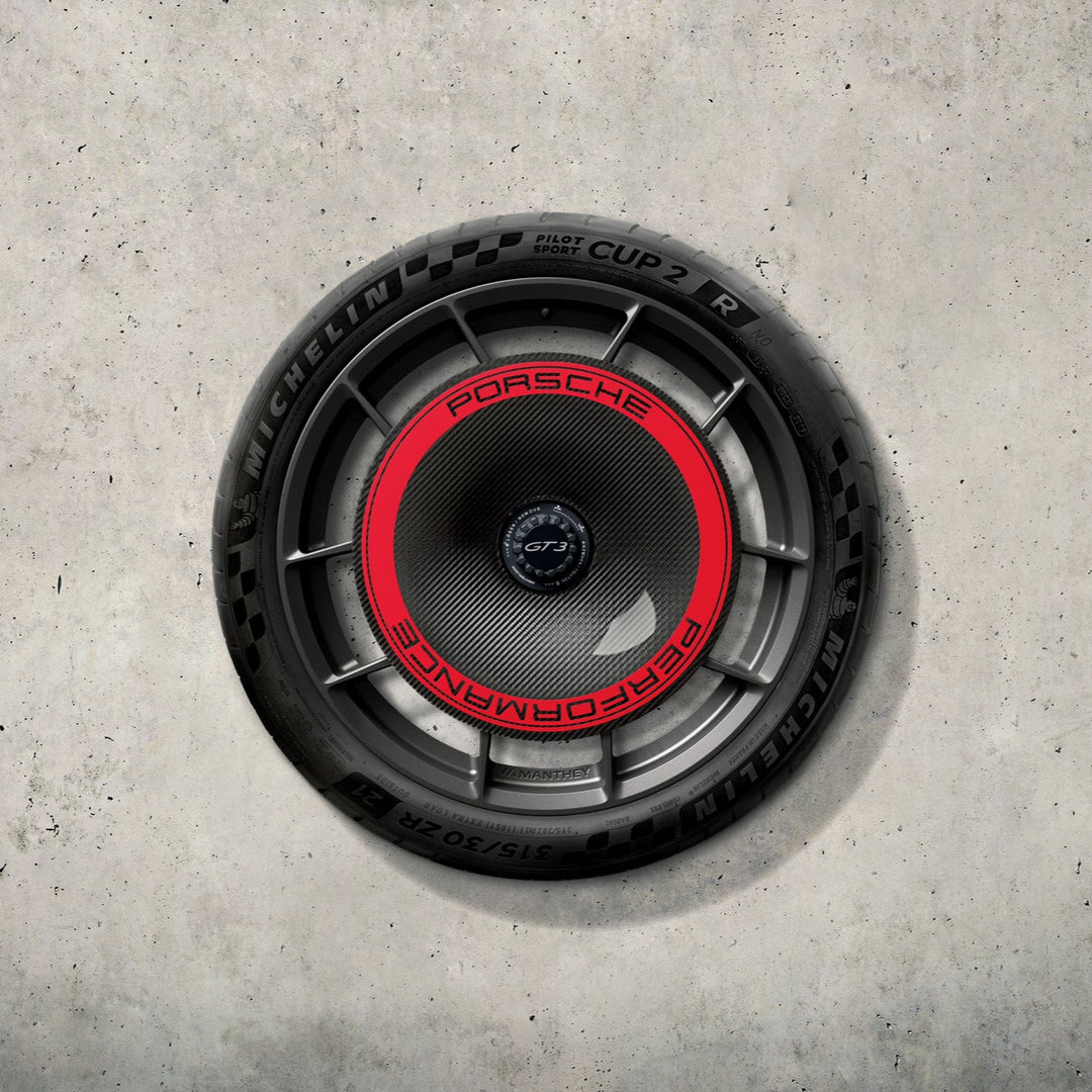 Porsche x Manthey GT3 (992) Decorative Foiling for Carbon Aerodisc