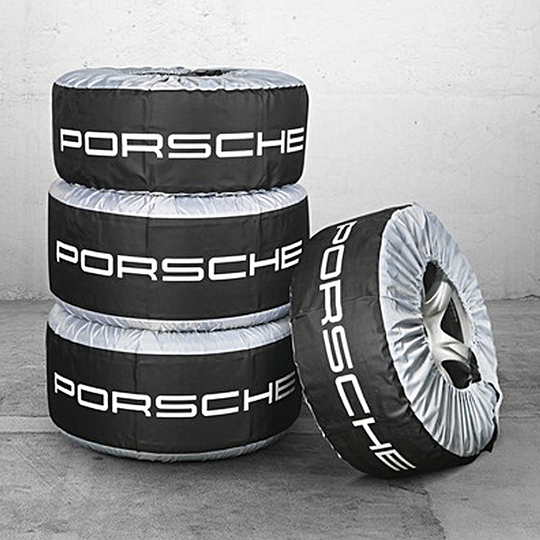 Porsche Classic Tire Bags / Totes Size (XL) - 911, 718, Carrera GT, 918 Spyder, Panamera, Cayenne E1 and Taycan