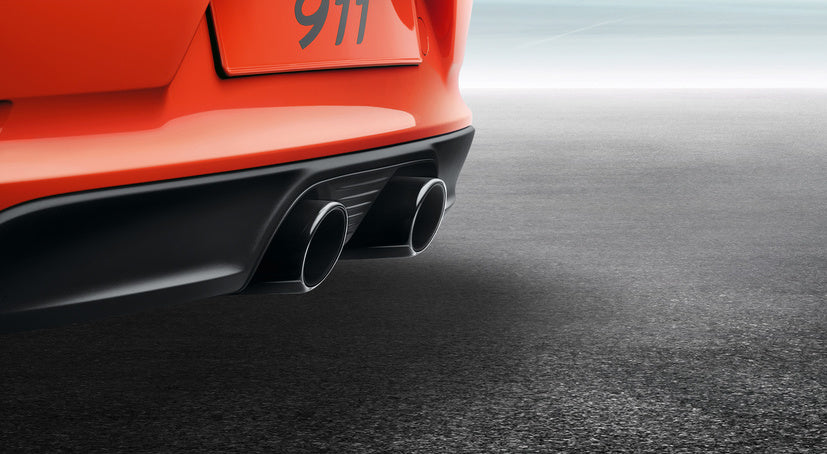 Porsche Tailpipes for 911 with The Sports Exhaust System (991.2)